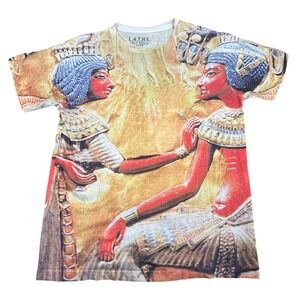 L.A. Tree House Club Ancient Egyptian Graphic T-Shirt Size Medium Streetwear